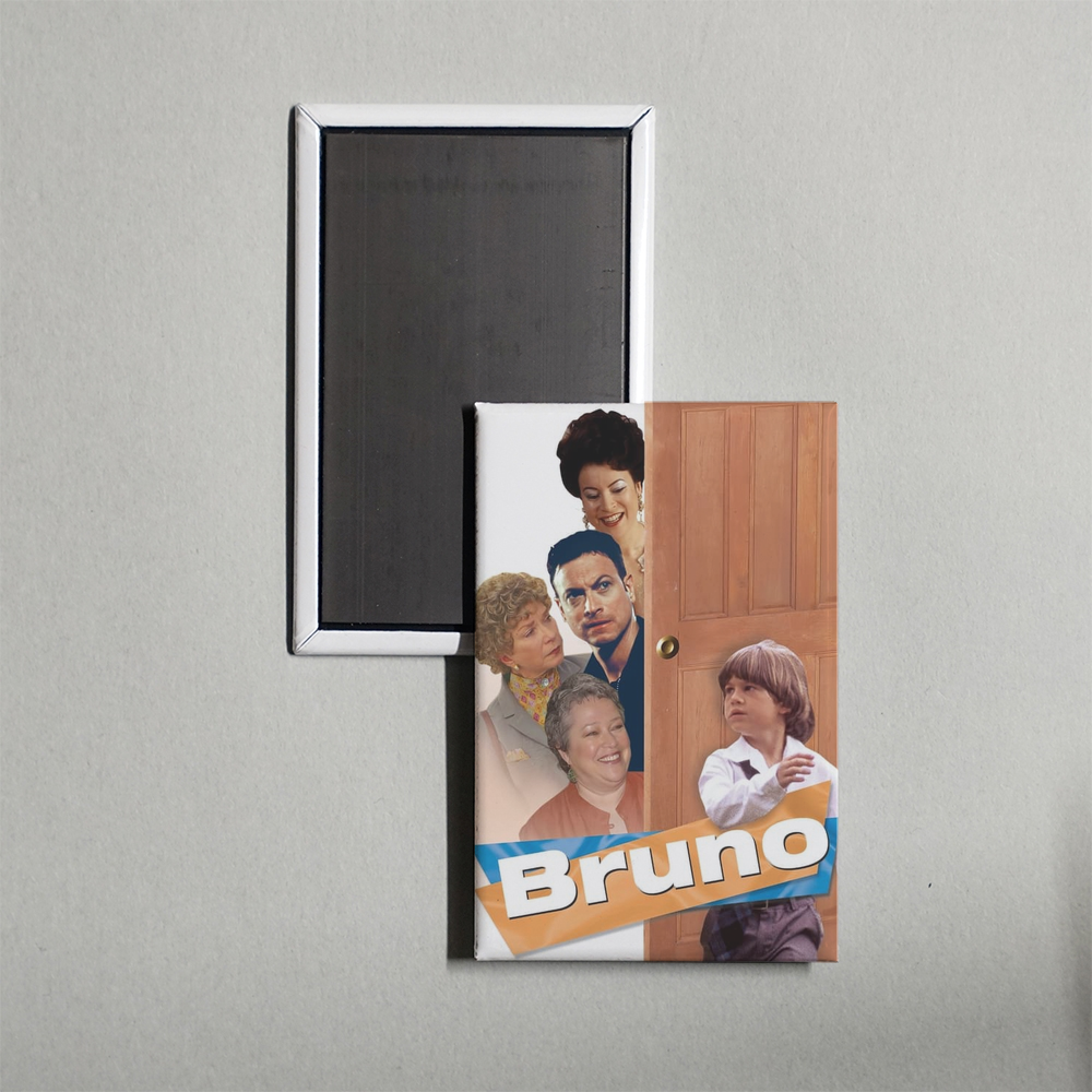 Bruno Mini Movie Fridge Magnet