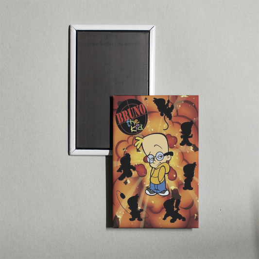 Bruno the Kid TV Show Fridge Magnet
