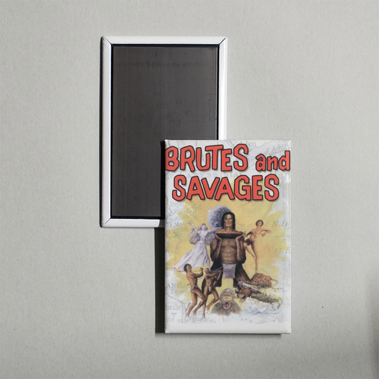 Brutes and Savages Mini Movie Fridge Magnet