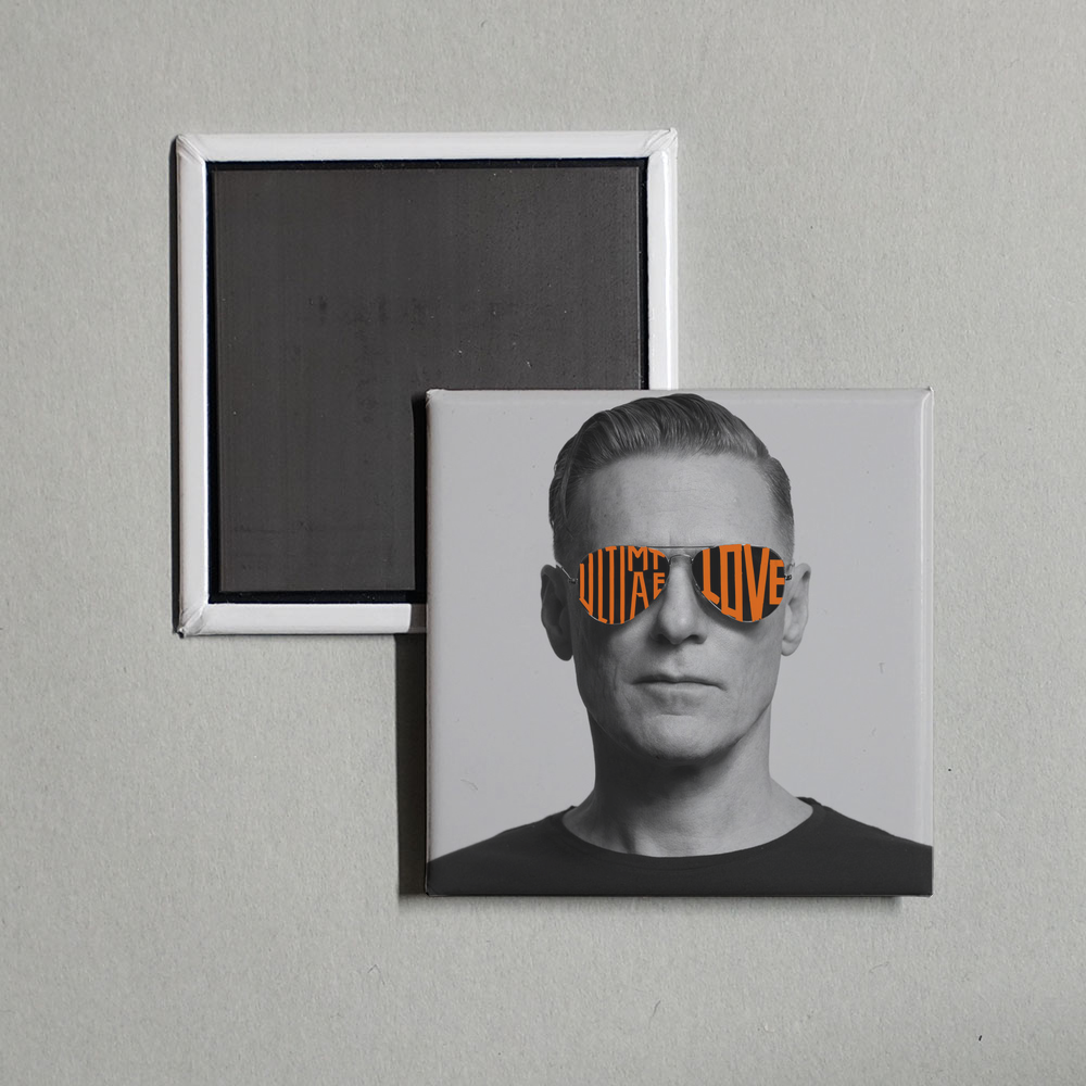 Bryan Adams - Ultimate Love Album Cover Fridge Magnet
