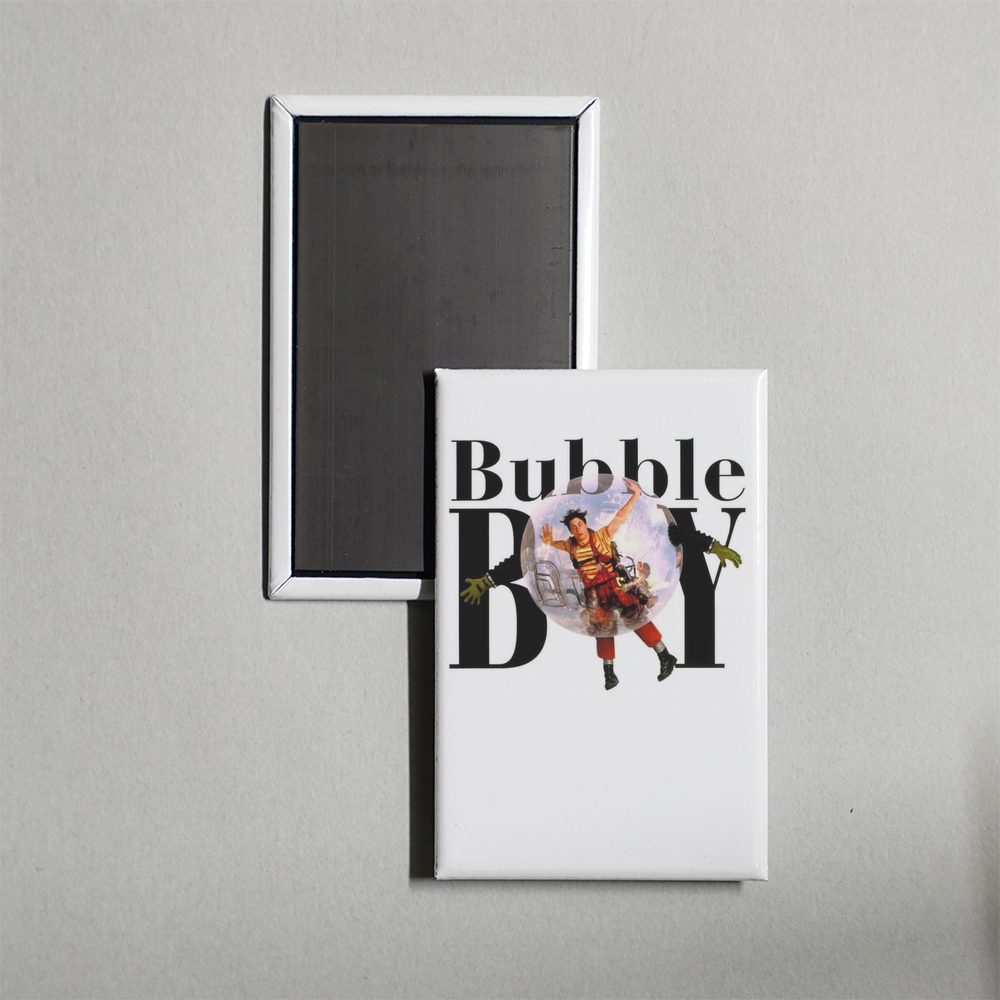 Bubble Boy Mini Movie Fridge Magnet