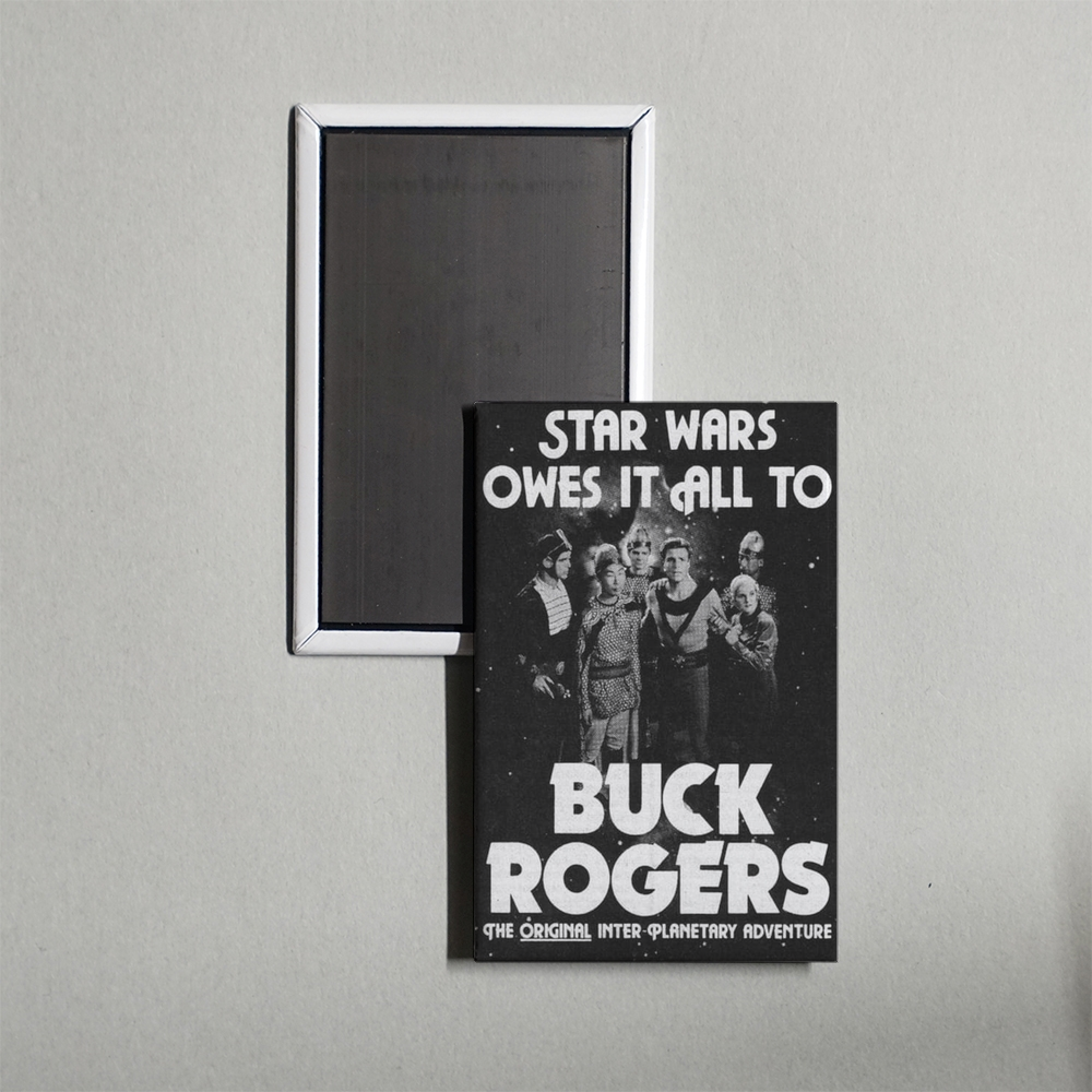 Buck Rogers Mini Movie Fridge Magnet