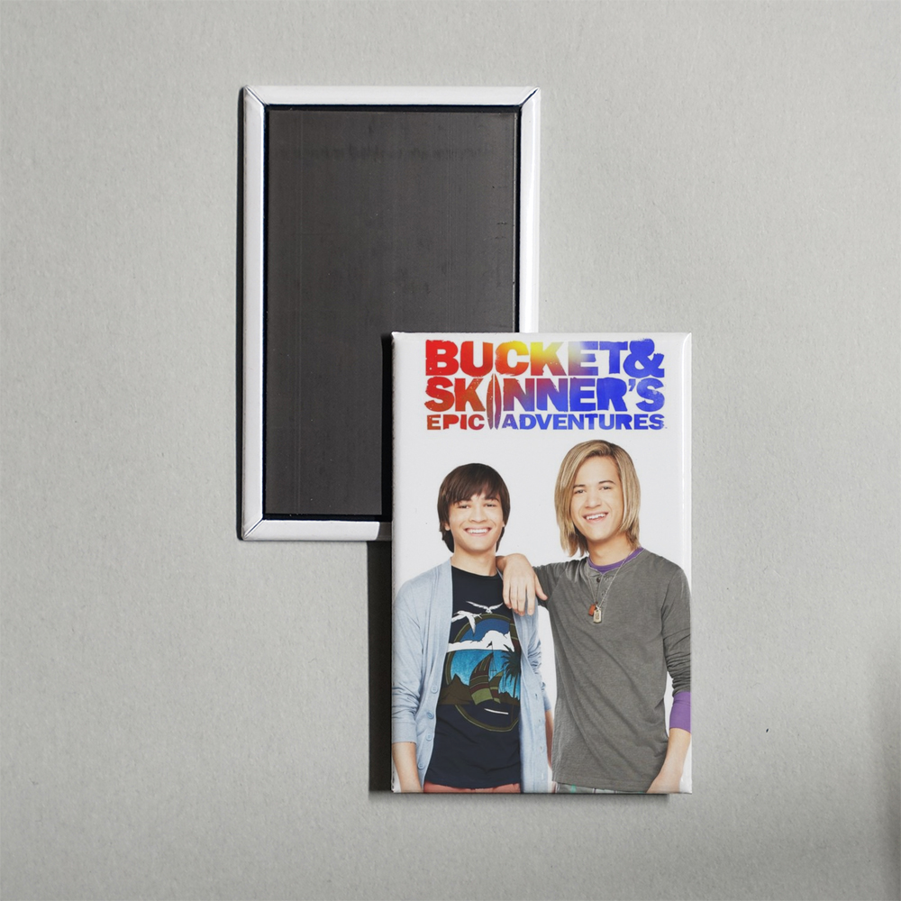 Bucket & Skinner's Epic Adventures TV Show Fridge Magnet