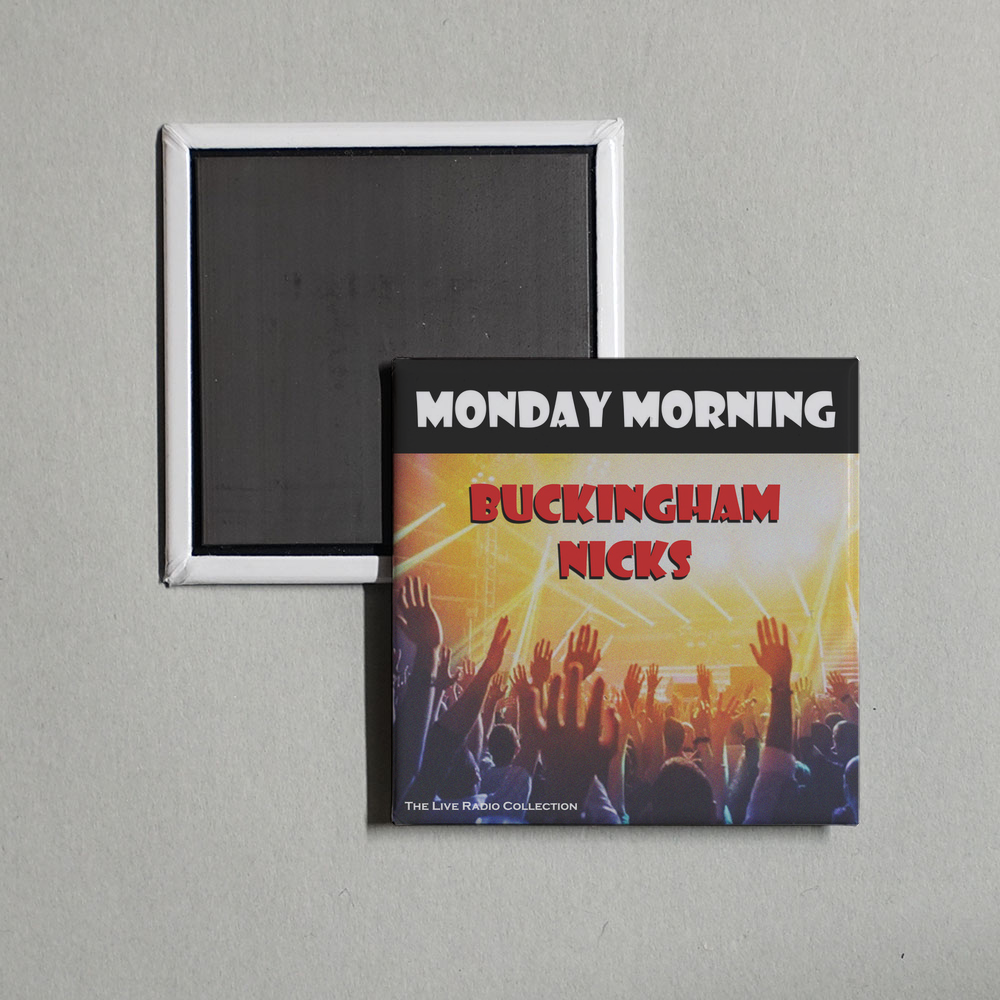 Buckingham Nicks - Monday Morning Album Cover Fridge Magnet
