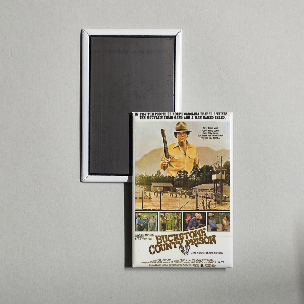 Buckstone County Prison Mini Movie Fridge Magnet