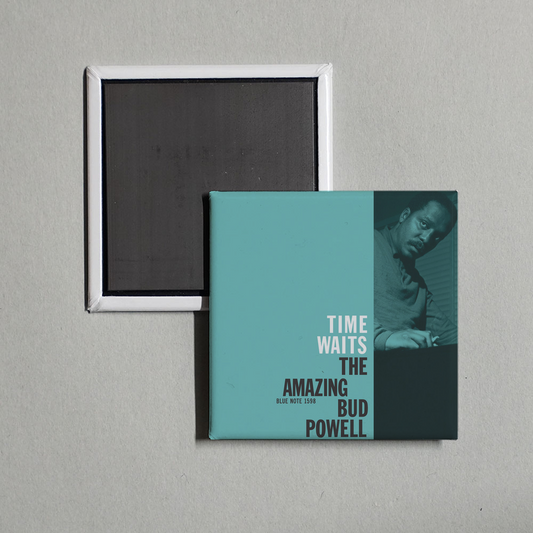 Bud Powell - Time Waits The Amazing Bud Powell, Vol. 4 Album Cover Fridge Magnet
