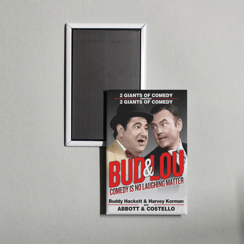 Bud and Lou Mini Movie Fridge Magnet