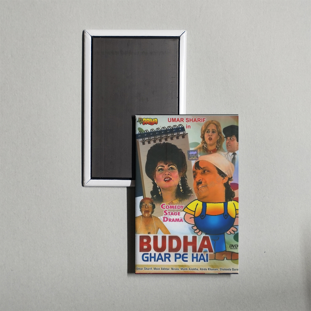 Buddha Ghar pe hai TV Show Fridge Magnet