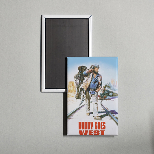 Buddy Goes West Mini Movie Fridge Magnet