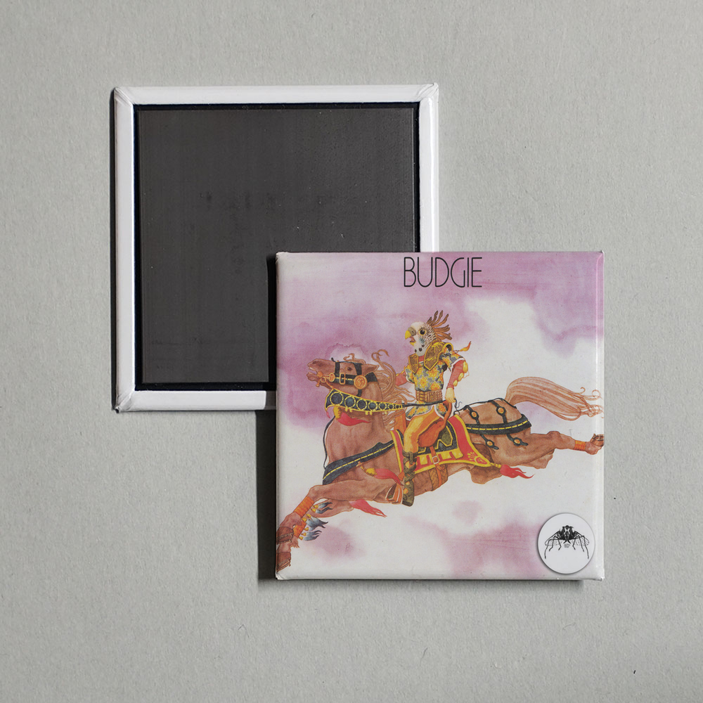 Budgie - Budgie (2013 remaster) Album Cover Fridge Magnet