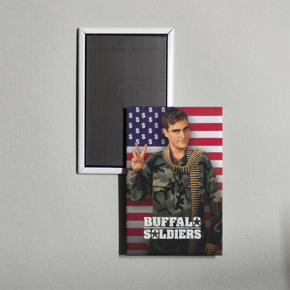 Buffalo Soldiers Mini Movie Fridge Magnet