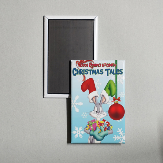Bugs Bunny's Looney Christmas Tales Mini Movie Fridge Magnet