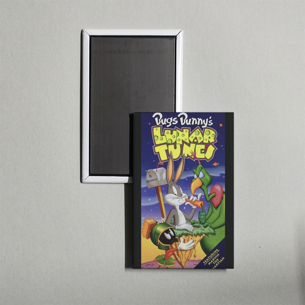 Bugs Bunny's Lunar Tunes Mini Movie Fridge Magnet