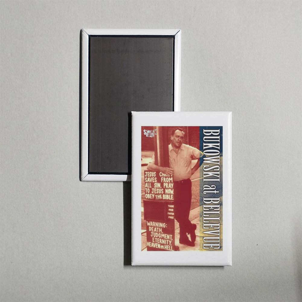 Bukowski at Bellevue Mini Movie Fridge Magnet