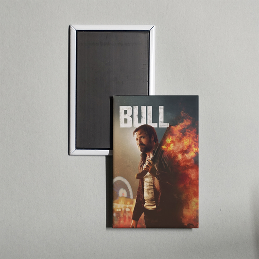 Bull Mini Movie Fridge Magnet