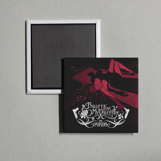 Bullet For My Valentine - The Poison Album Cover Fridge Magnet