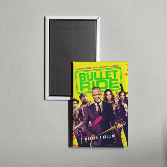 Bullet Ride Mini Movie Fridge Magnet