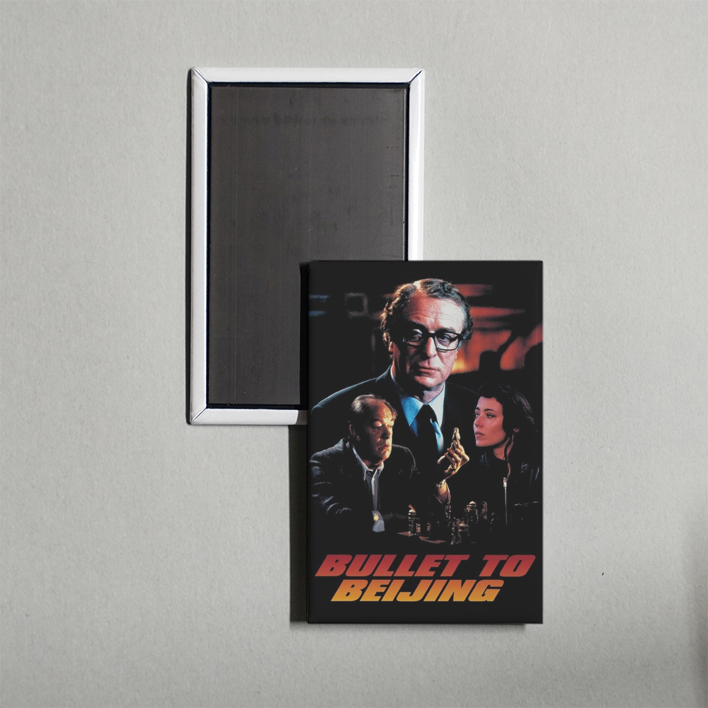 Bullet to Beijing Mini Movie Fridge Magnet