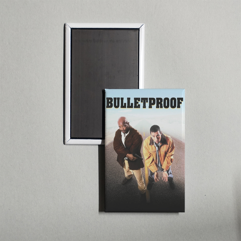 Bulletproof Mini Movie Fridge Magnet