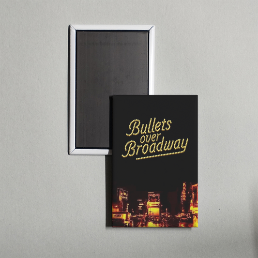 Bullets Over Broadway Mini Movie Fridge Magnet