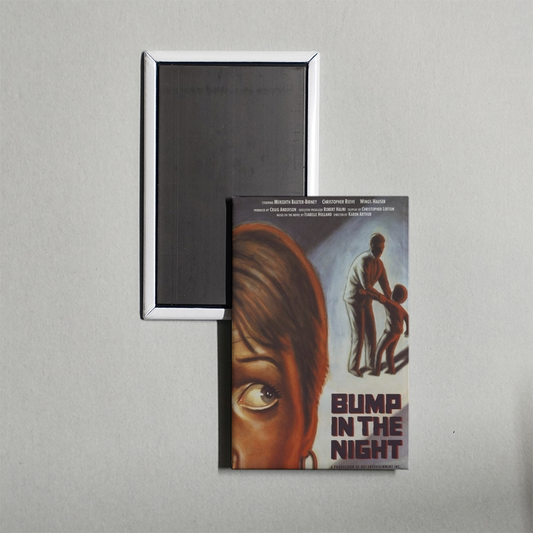 Bump in the Night Mini Movie Fridge Magnet