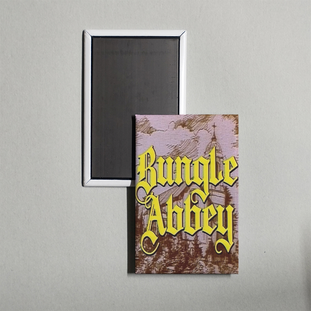 Bungle Abbey Mini Movie Fridge Magnet