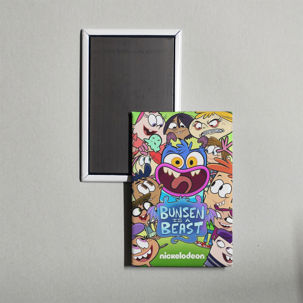 Bunsen is a Beast TV Show Fridge Magnet