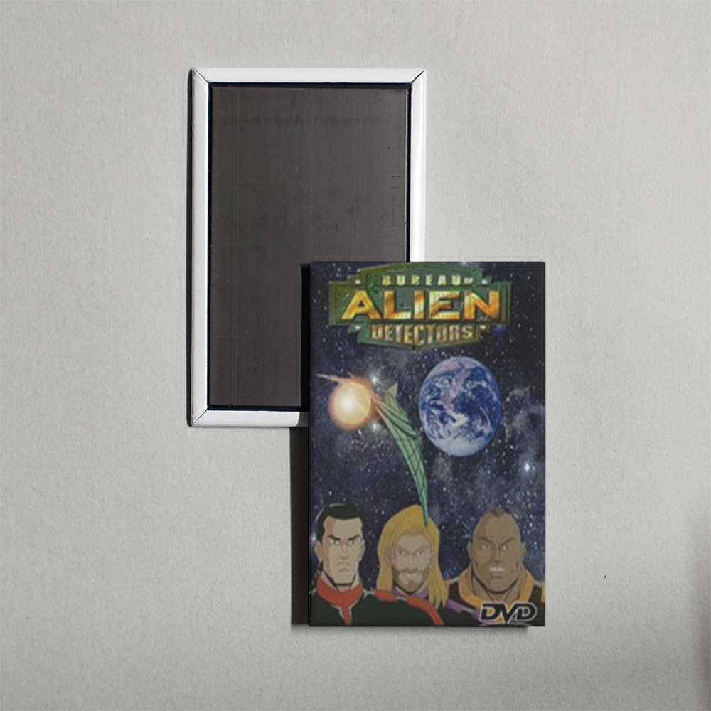 Bureau of Alien Detectors TV Show Fridge Magnet