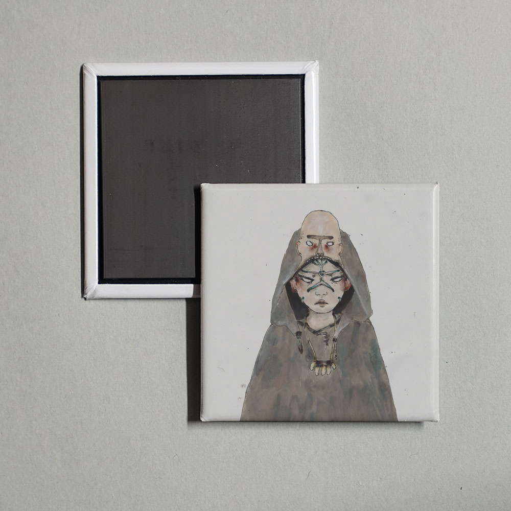 Burial - Antidawn EP Album Cover Fridge Magnet