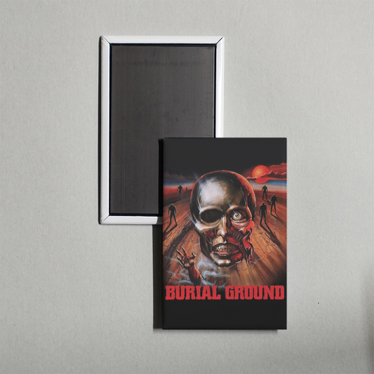 Burial Ground Mini Movie Fridge Magnet