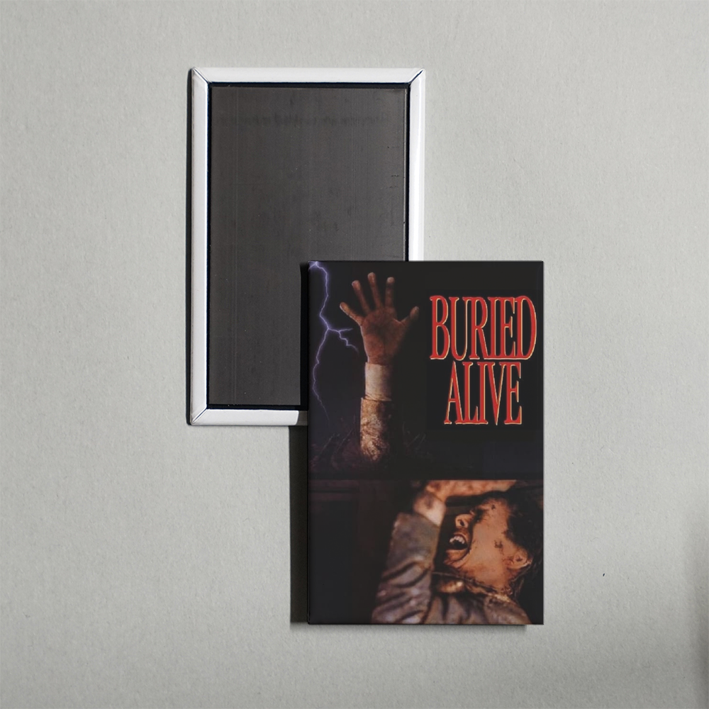 Buried Alive Mini Movie Fridge Magnet