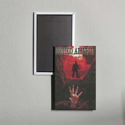 Buried Alive II Mini Movie Fridge Magnet