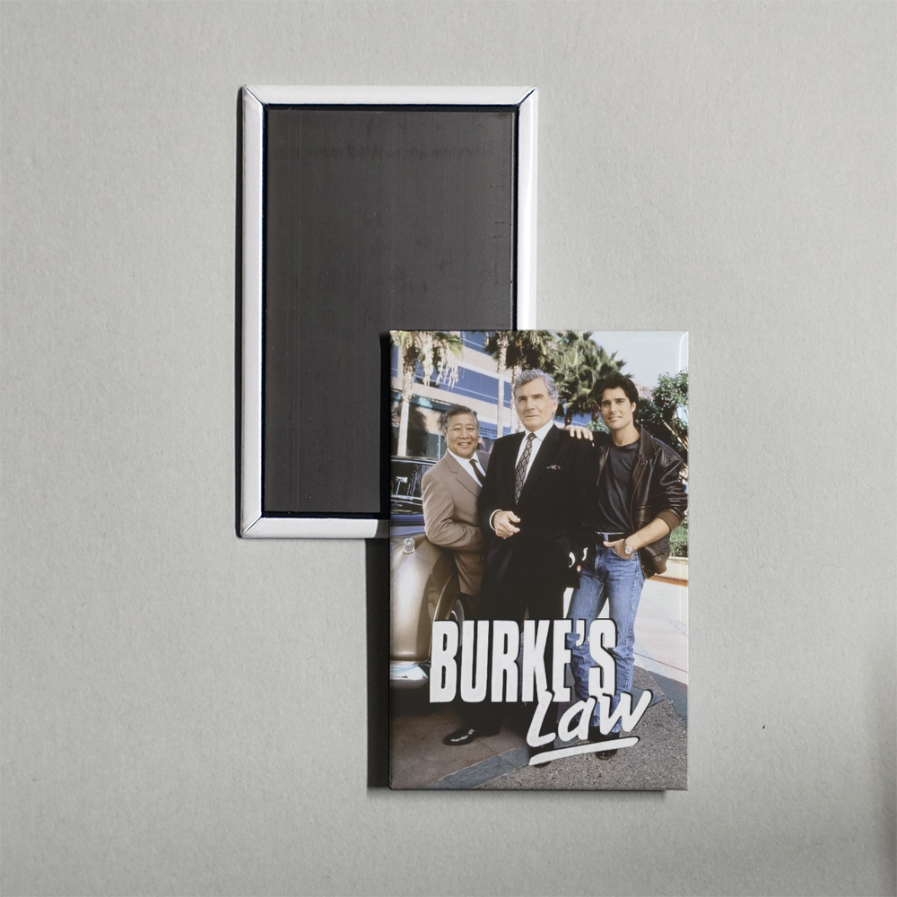 Burke's Law TV Show Fridge Magnet