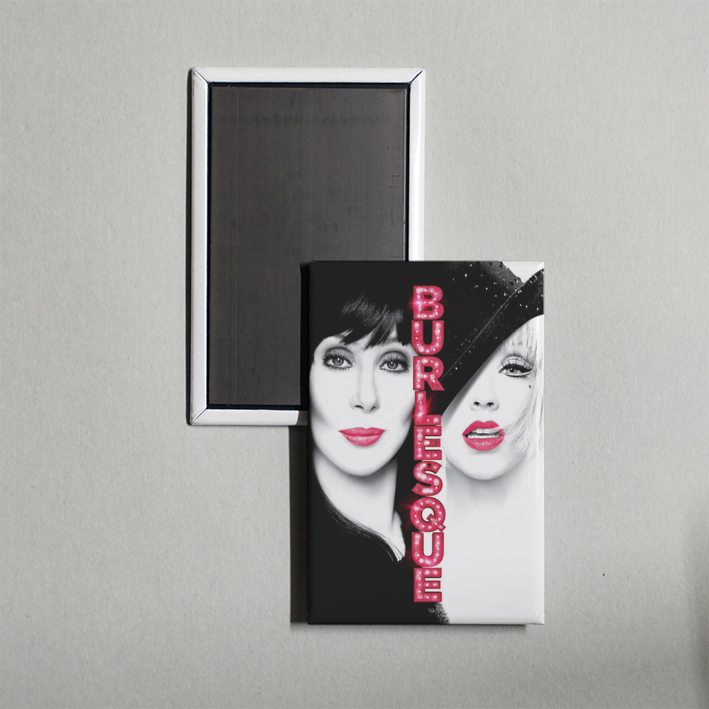 Burlesque Mini Movie Fridge Magnet