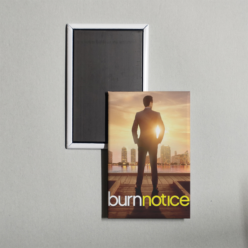 Burn Notice TV Show Fridge Magnet