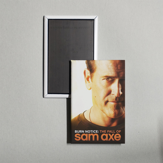 Burn Notice The Fall of Sam Axe Mini Movie Fridge Magnet