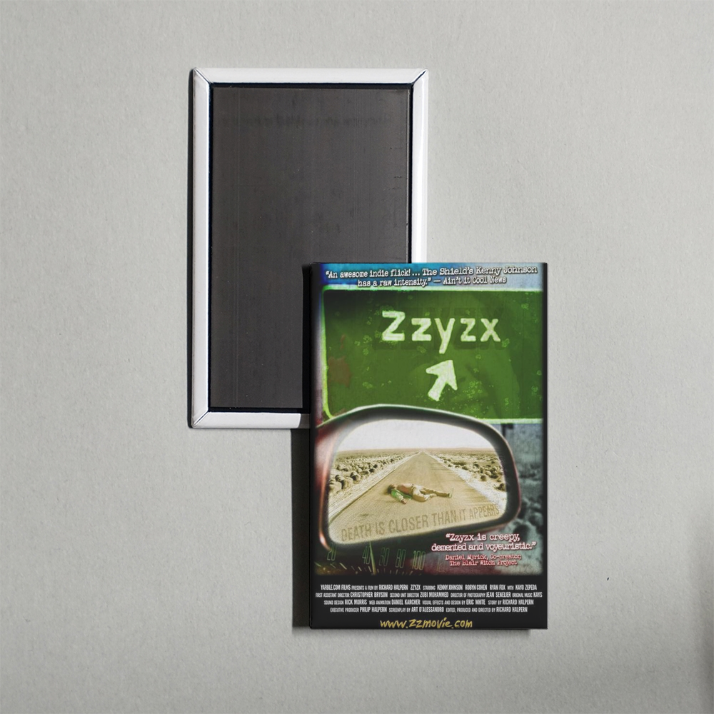 Burned Mini Movie Fridge Magnet