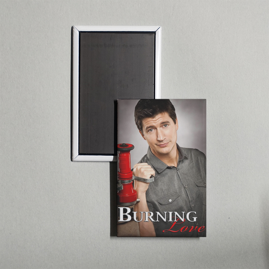 Burning Love TV Show Fridge Magnet