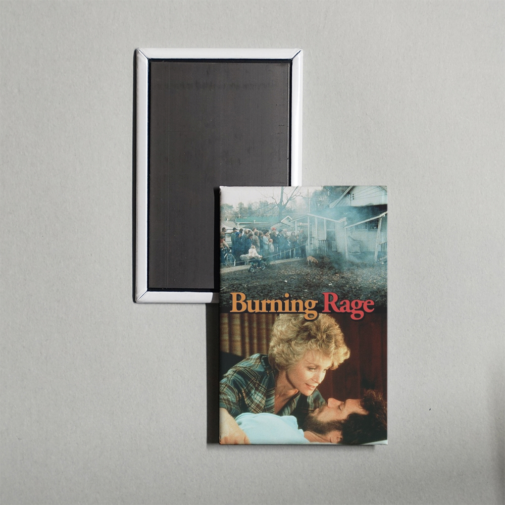 Burning Rage Mini Movie Fridge Magnet