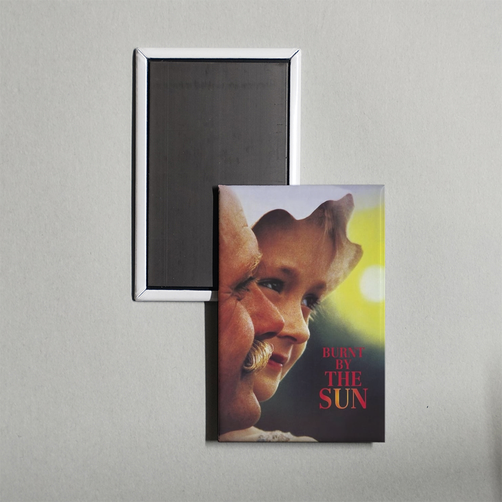 Burnt by the Sun Mini Movie Fridge Magnet