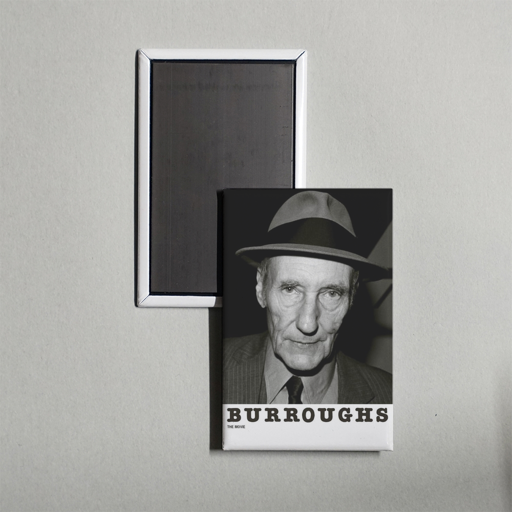 Burroughs The Movie Mini Movie Fridge Magnet