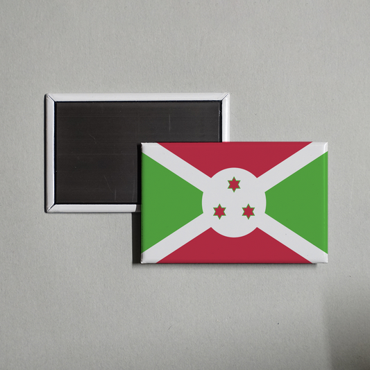 Burundi Flag Fridge Magnet