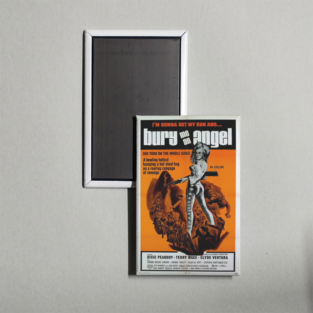 Bury Me an Angel Mini Movie Fridge Magnet