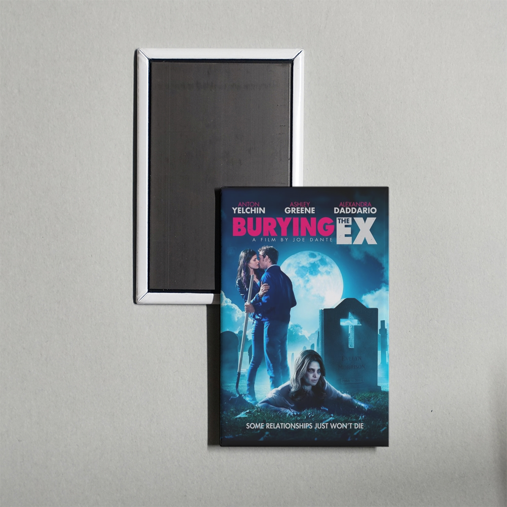 Burying the Ex Mini Movie Fridge Magnet