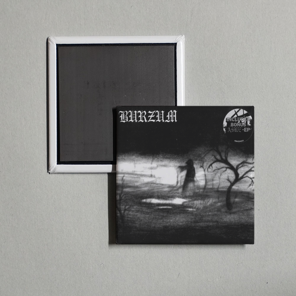 Burzum - BurzumAske Album Cover Fridge Magnet