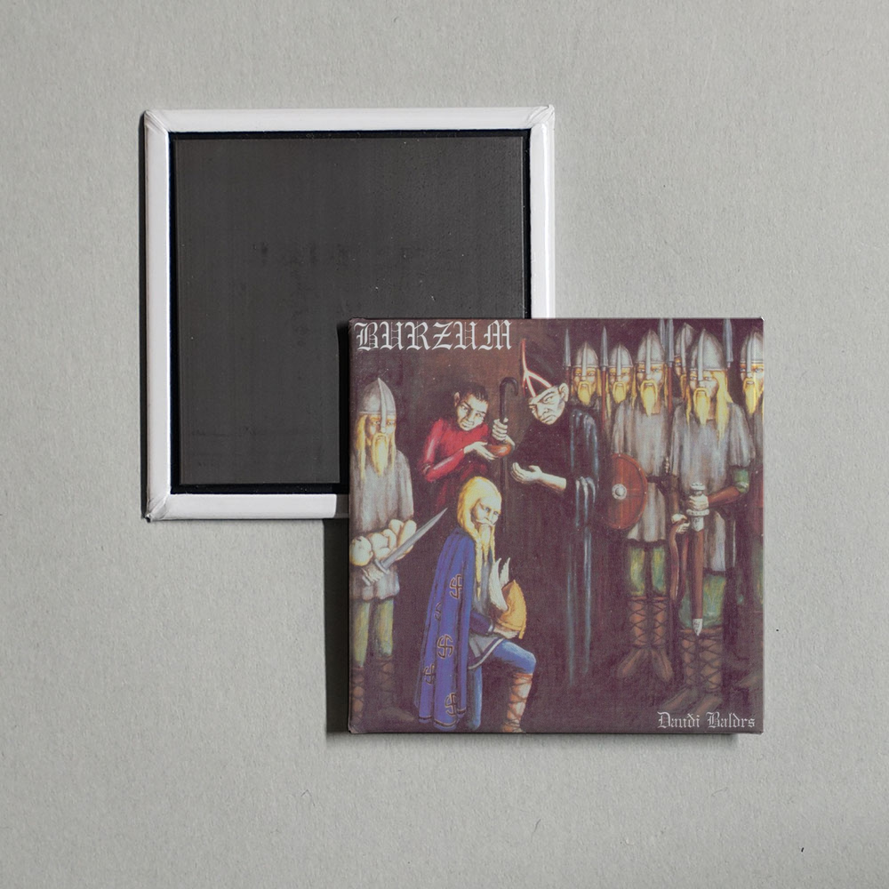 Burzum - Daudi Baldrs Album Cover Fridge Magnet