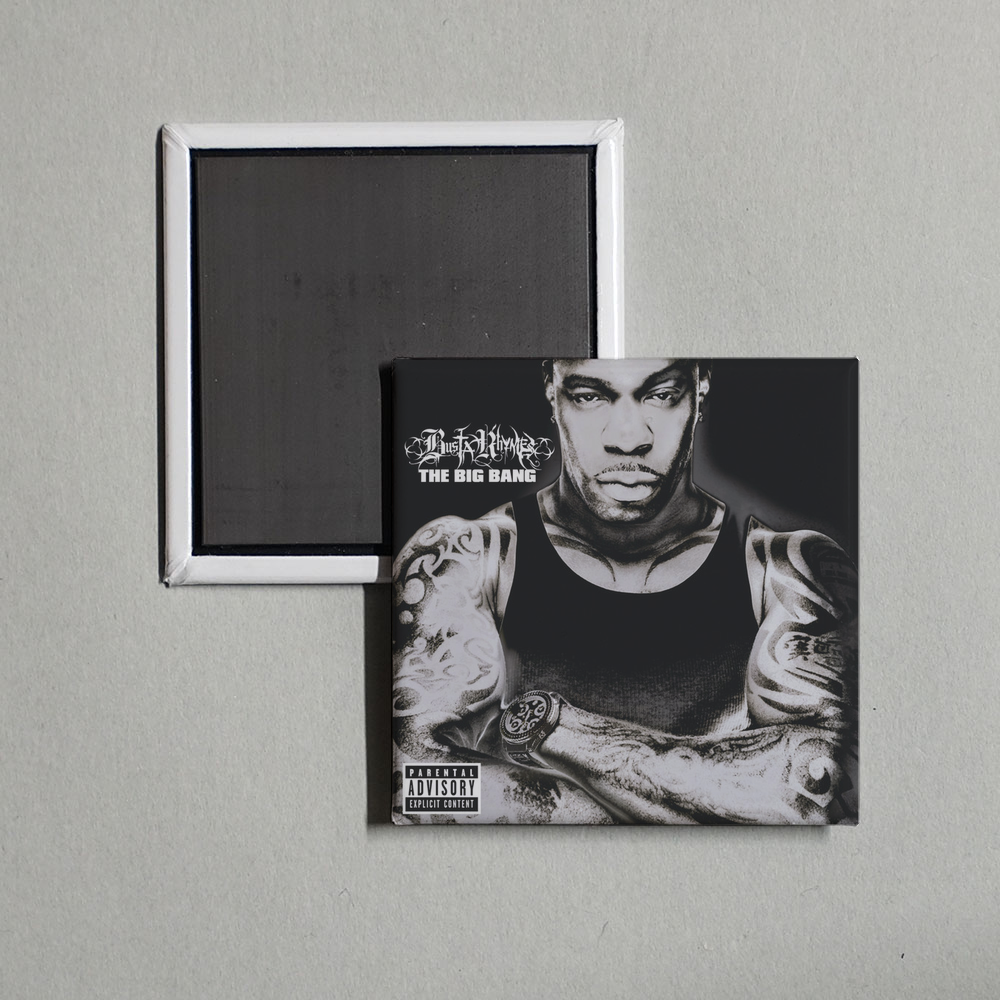Busta Rhymes - The Big Bang Album Cover Fridge Magnet