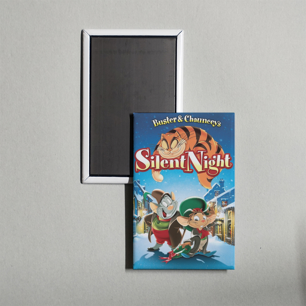 Buster & Chauncey's Silent Night Mini Movie Fridge Magnet