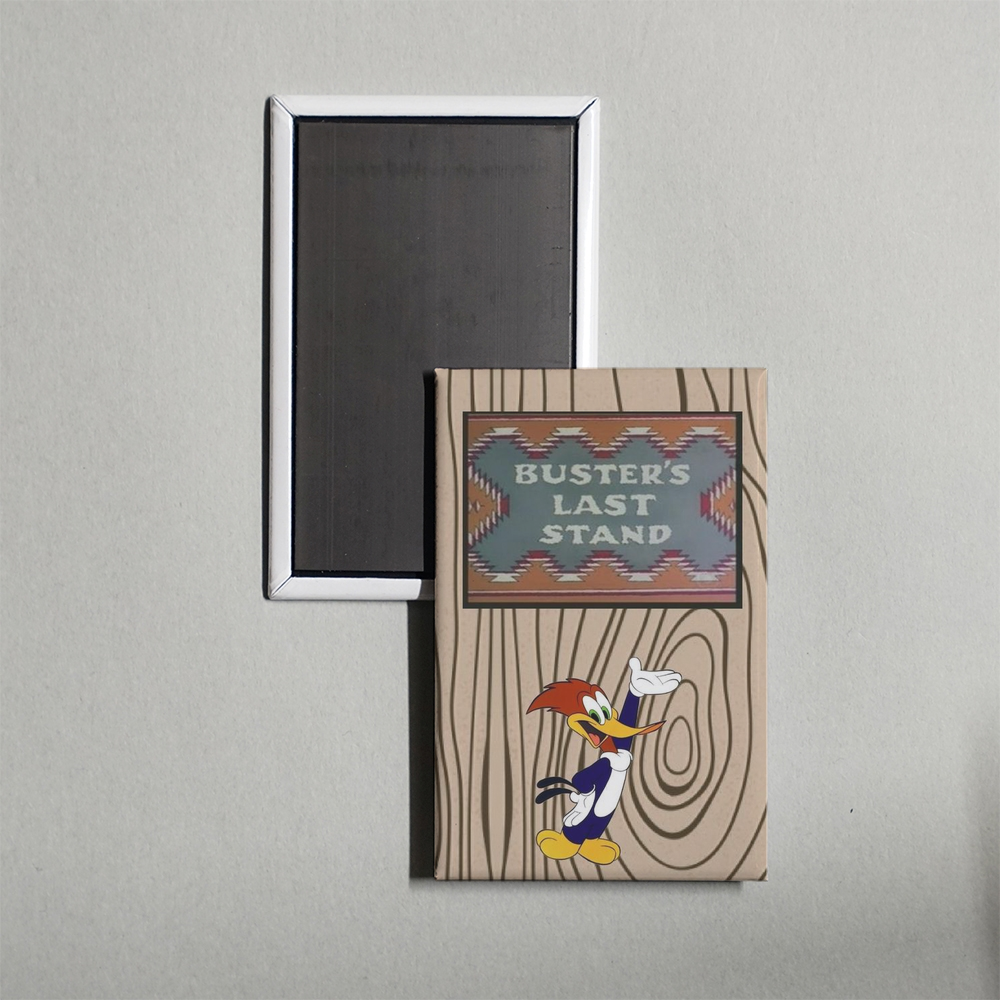 Buster's Last Stand Mini Movie Fridge Magnet