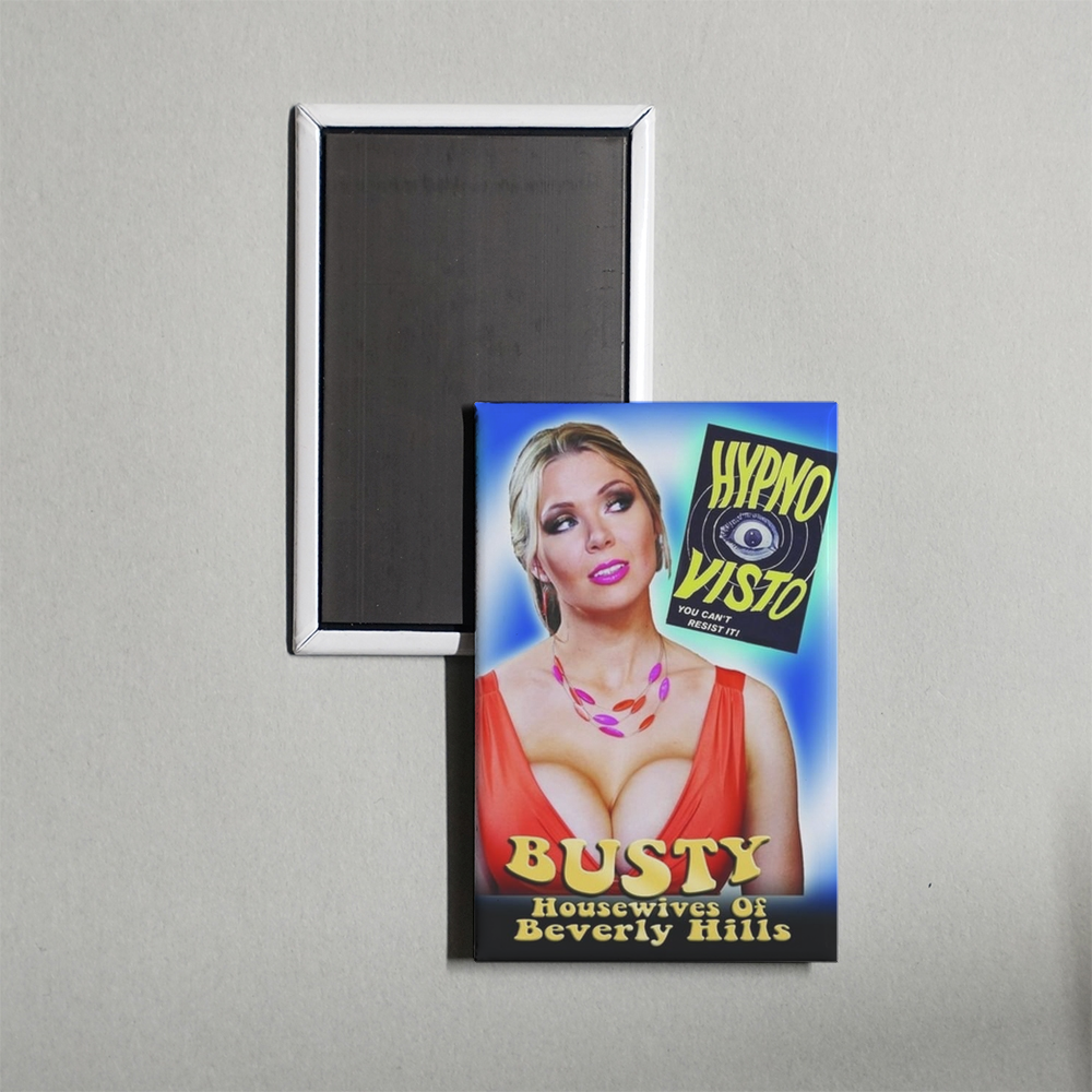 Busty Housewives of Beverly Hills Mini Movie Fridge Magnet